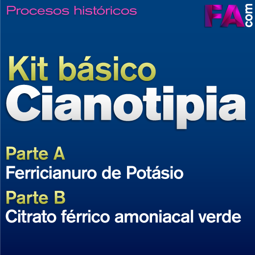 Kit básico de Cianotipia